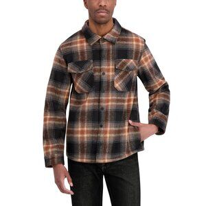 Dakine Men's Plaid Exterior Bonded Snap Closure Shirt Jacket